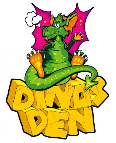 Dino's Den soft play logo Thumbnail