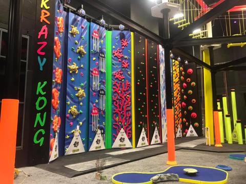 Blacklight Climbing Wall Thumbnail