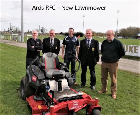 Ards RFC - New Lawnmower