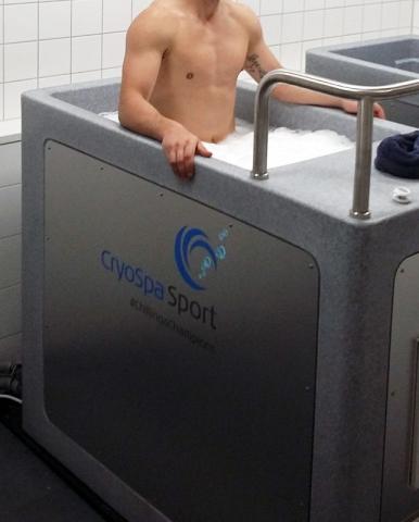 Man in Cryospa