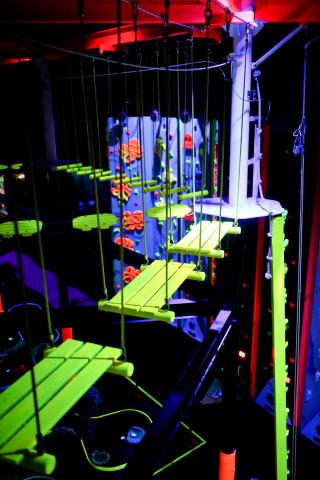 Blacklight High Ropes Blacklight High Ropes at Ards Blair Mayne