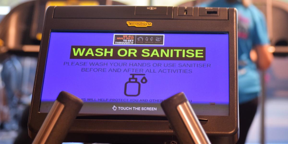 Wash or sanitise graphic