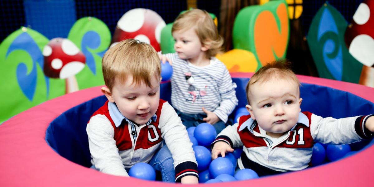 Toddlers at Ards Blair Mayne